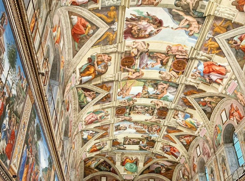 Il Diluvio Universale di Michelangelo