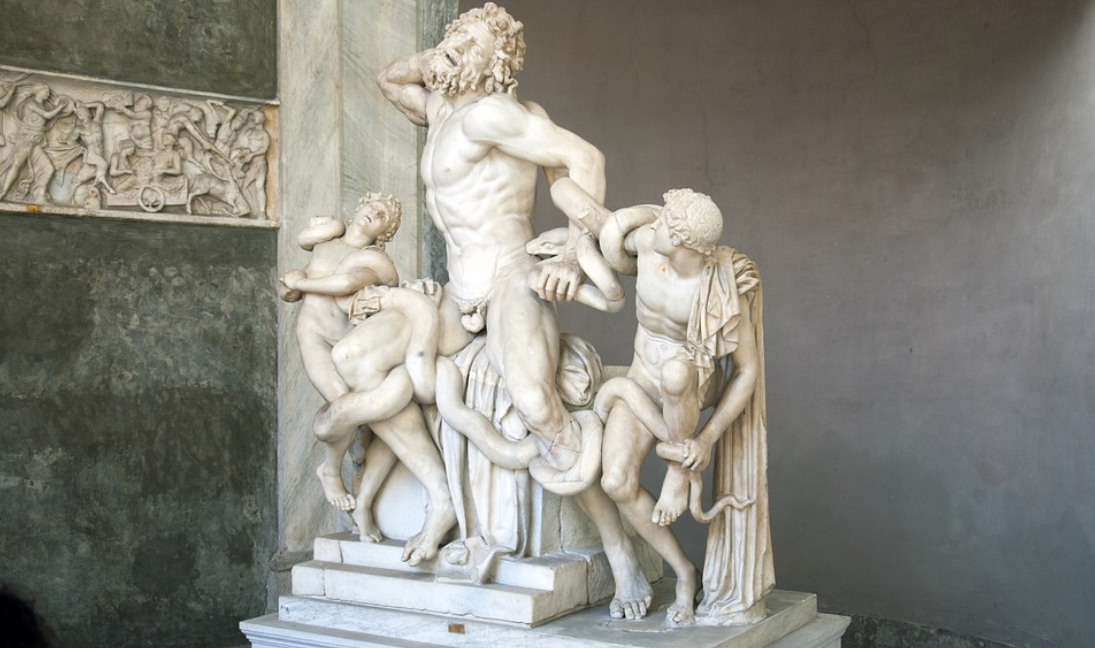 Il Laocoonte ai Musei Vaticani