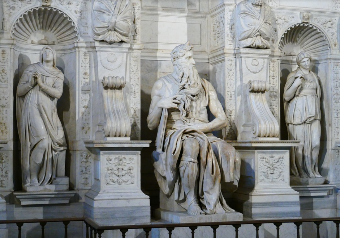 Il grande Michelangelo e il terribile Mosè, curiosità e info utili! Il grande Michelangelo e il terribile Mosè, curiosità e info utili!