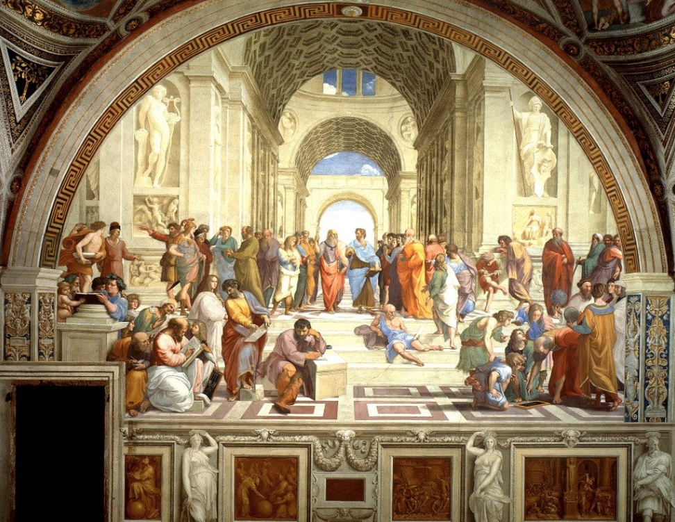 La Scuola di Atene ai Musei Vaticani